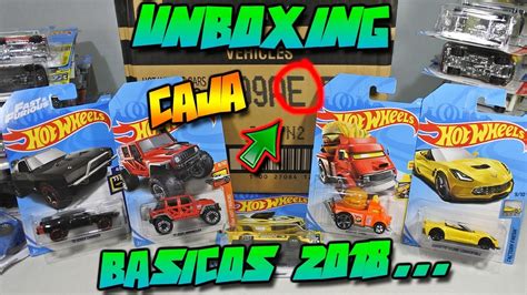 Unboxing Hot Wheels Caja Case E B Sicos Youtube