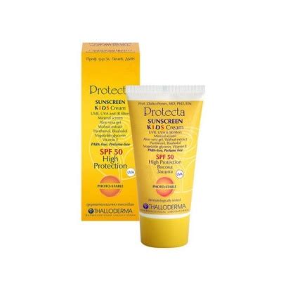 СЛЪНЦЕЗАЩИТЕН КРЕМ ЗА ДЕЦА SPF 50+ 50 мл. / THALLODERMA PROTECTA SUN ...