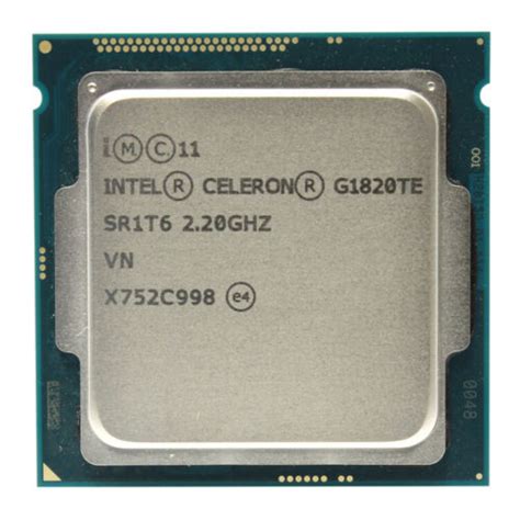 Intel Celeron G1820 G1820T G1820TE G1840 G1840T G1850 LGA1150 Processor ...