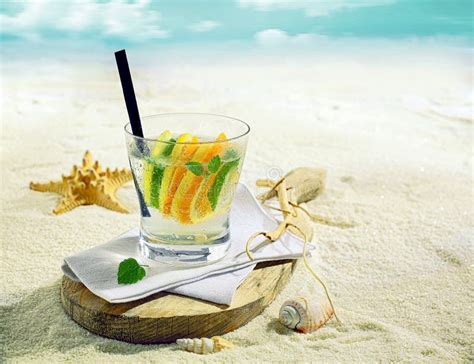 Sex On The Beach Cocktail Stock Image Image Of Nightlife