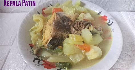 Resep Gangan Asam Kepala Patin Oleh Mama Aisya Wafi Cookpad