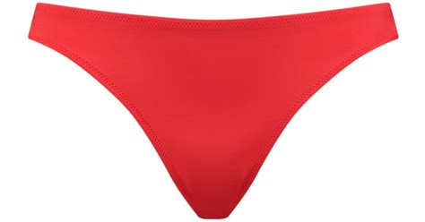 Puma Bikini Hose Swim Klassische Damen Bikinihose In Rot Lyst De