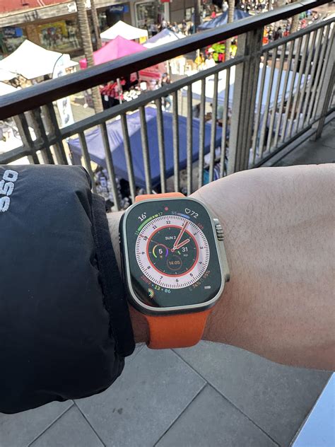 Hermes Orange Suits the Ultra Watch perfectly. : r/AppleWatch