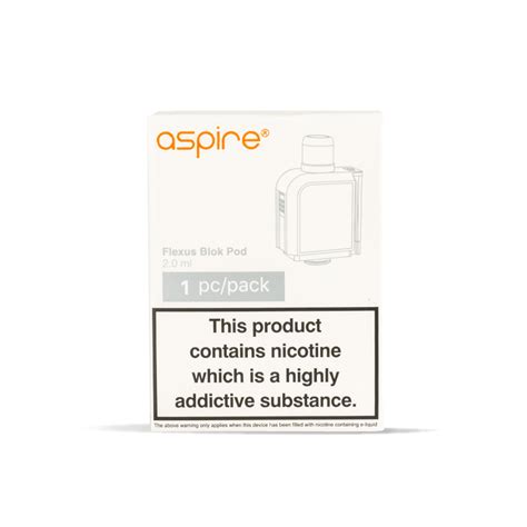 Aspire Flexus Blok Pod Replacement £450 Uk Delivery