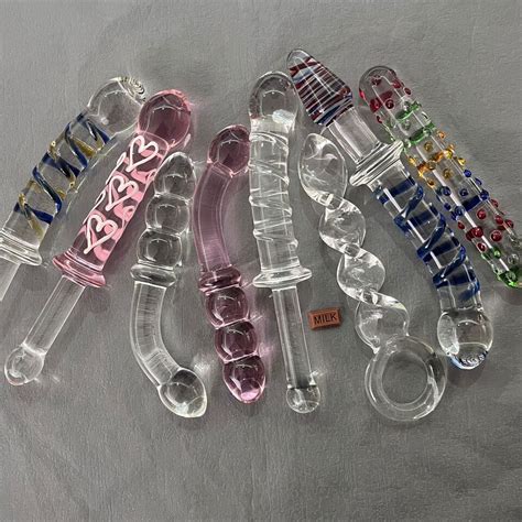 15Types Crystal Dildo Glass G Spot Clitoris Massager Anal Plug Sex Toy For Women EBay
