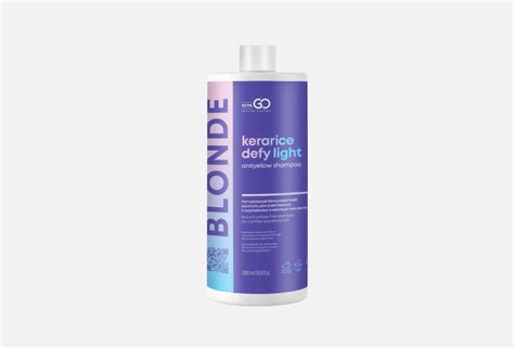 DCTR GO Healing system Шампунь для нейтрализации желтизны blonde 1000