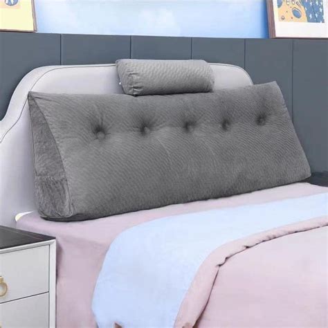 Gpround Headboard Pillows Bed Rest Reading Pillows Backrest Positioning