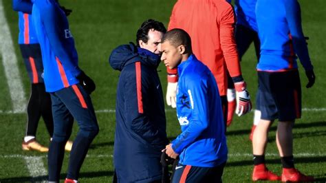 Mercato PSG Kylian Mbappé monte au créneau pour Unai Emery