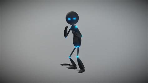 Stickman Buy Royalty Free 3d Model By Zhang Shangbin