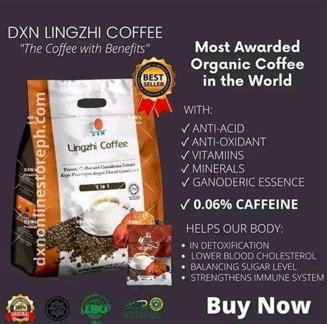 Dxn Lingzhi Coffee With Ganoderma Extract Lazada Ph