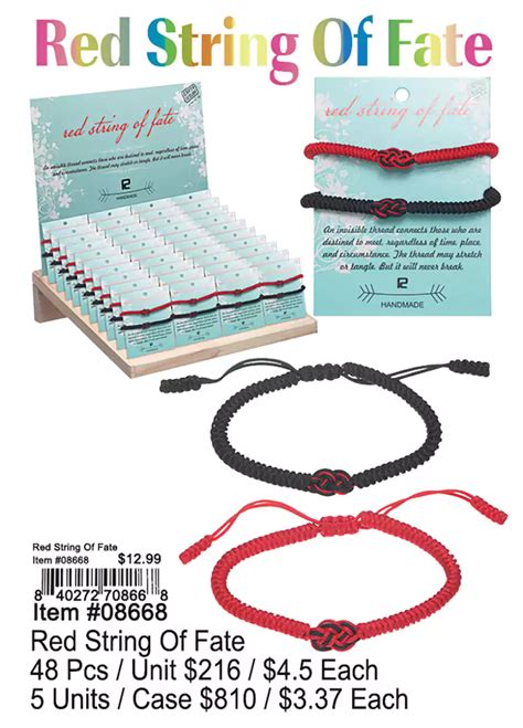 Red String Of Fate Puka Creations