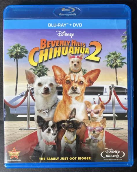 Disneys Beverly Hills Chihuahua 2 Blu Raydvd 2011 Used Free
