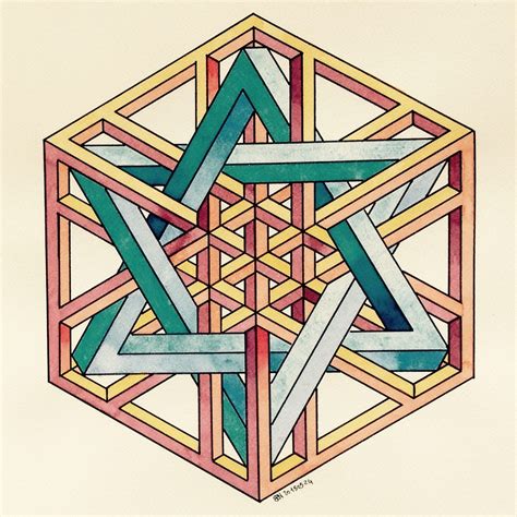 Impossible Shape Drawings Np