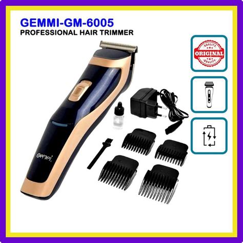 GEMMI GEMMY GEMEI PROGEMEI GM-6005 Professional Hair Clipper Trimmer ...