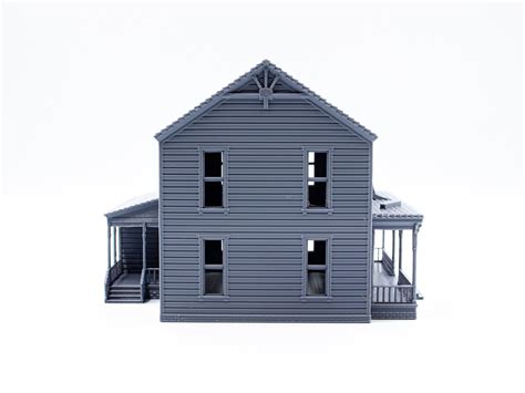 Michael Myers Halloween House 3d Printed Building Scale Model Etsy