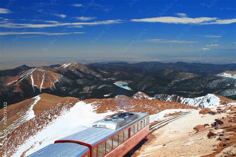 Pikes Peak Train Stock Photo Adobe Stock