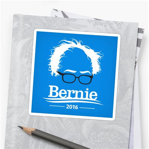 Bernie 2016 Sticker By Popular Redbubble