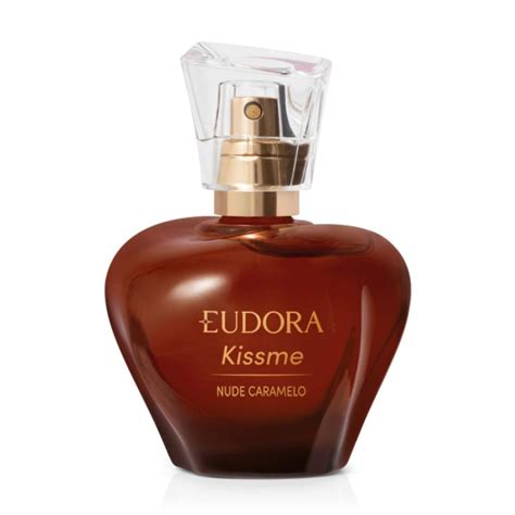 Eudora Kiss Me Colônia Feminia Nude Caramelo ml Shopee Brasil