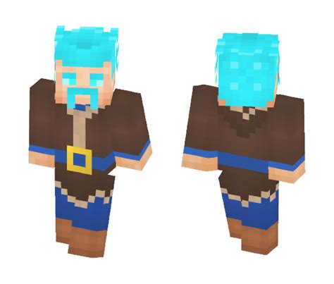 Get Ice Wizard Clash Royale Minecraft Skin For Free Superminecraftskins