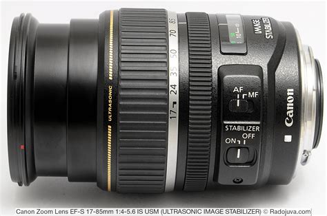 Обзор Canon Zoom Lens EF-S 17-85mm 1:4-5.6 IS USM | Радожива