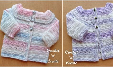 Easy Peasy Baby Cardigan Free Crochet Pattern Your Crochet