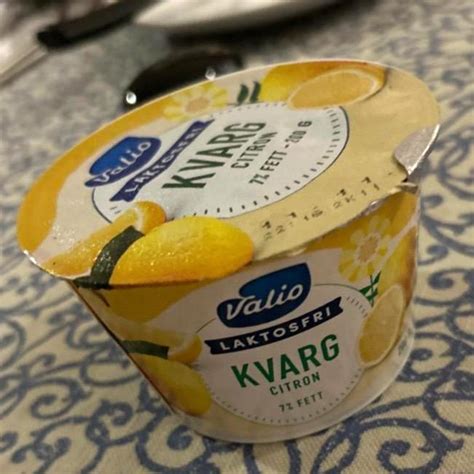 Laktózmentes citromos yoghurt Valio - kalória, kJ és tápértékek ...