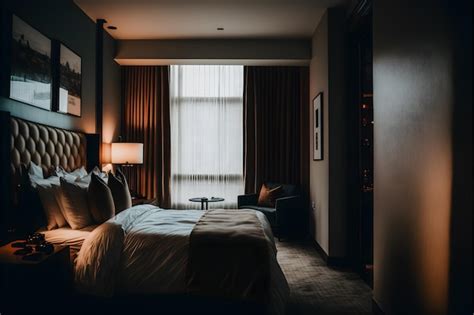 Premium Photo | Photography luxury bedroom in hotel