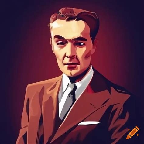 Retro Artwork Of A Stylish Businessman On Craiyon