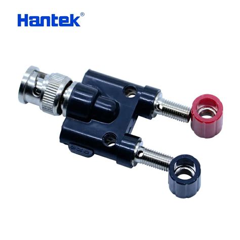 Hantek Bnc To 4 Mm Adapter Connects Two 4mm Banana Plugs To A Bnc