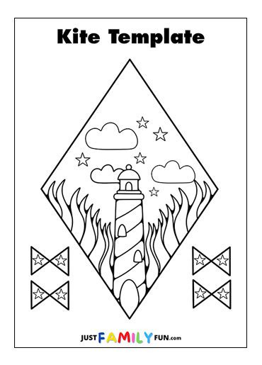 Printable Kite Craft Templates 3 Fun Designs For Kids