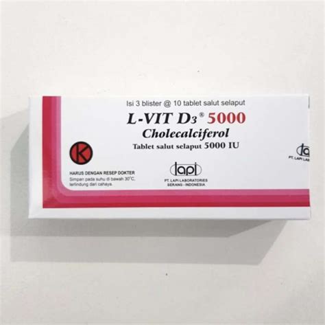 Jual L Vit D3 5000 Box 30 Tablet Di Seller Richter Farma Official Store