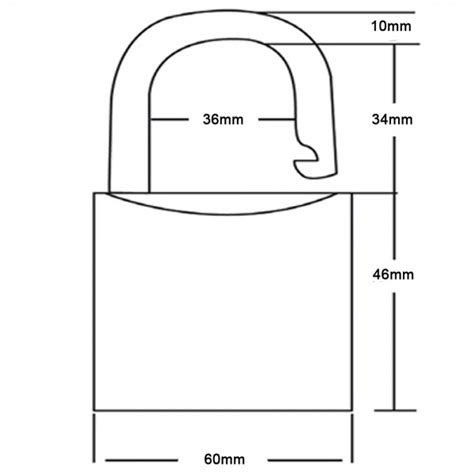 Bbl Brass Padlock Mm Saunderson Security