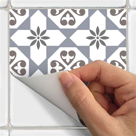 24 stickers carrelages azulejos ornements délicats SALLE DE BAIN ET