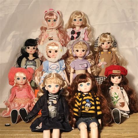 Cm Winter Suit Bjd Doll Ball Jointed Doll Sad Face Toy Naked Baby