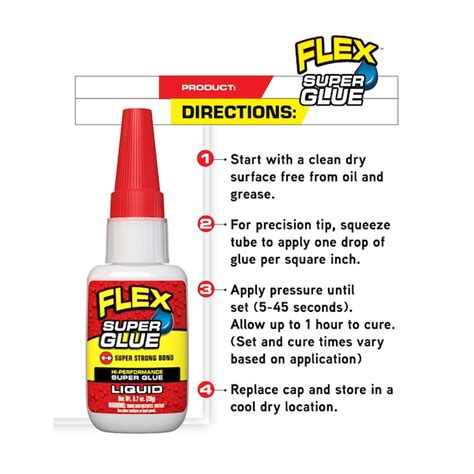 Flex Seal Super Glue 20 Gram Liquid Super Glue Sgliqb20 At