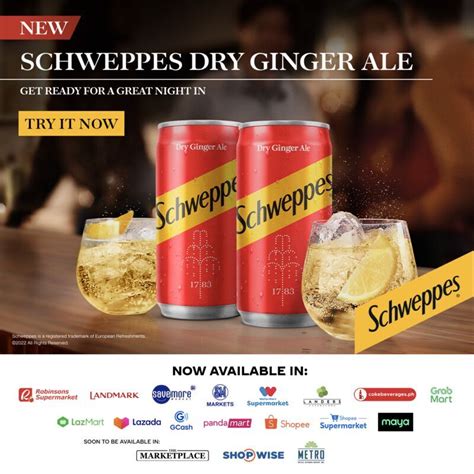 Schweppes Ginger Ale Comes To The Philippines Mini Me Insights