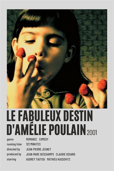 Poulain Amelie - Le Fabuleux Destin D'Amélie Poulain | movie poster em 2025 | O fabuloso ...