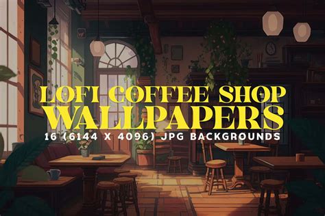 Lofi Coffee Shop Wallpaper Hipfonts