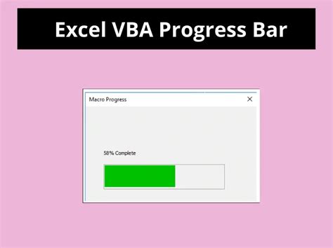 Minimizar A Lo Largo Escandaloso Excel Vba Progress Bar While