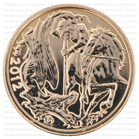 2012 Gold Sovereign Elizabeth Ii Britannia Coin Company