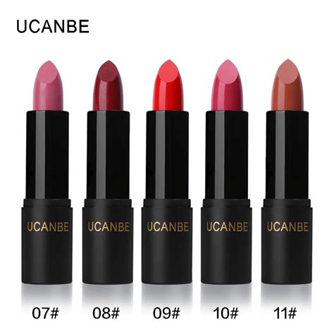 UCANBE, 5 шт./партия, мерцающий матовый набор из помад, бархатный ...