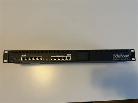 Mikrotik RouterBOARD RB3011UiAS-RM