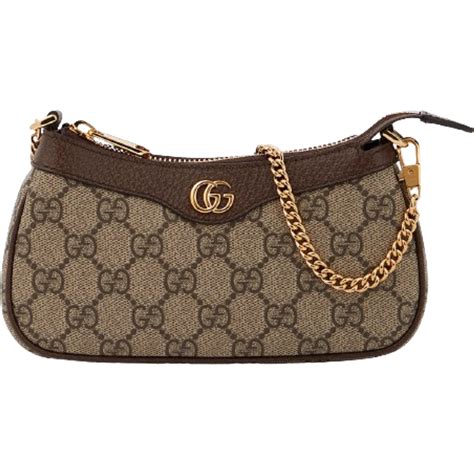 Gucci Ophidia Mini Canvas Shoulder Bag Beige • Price