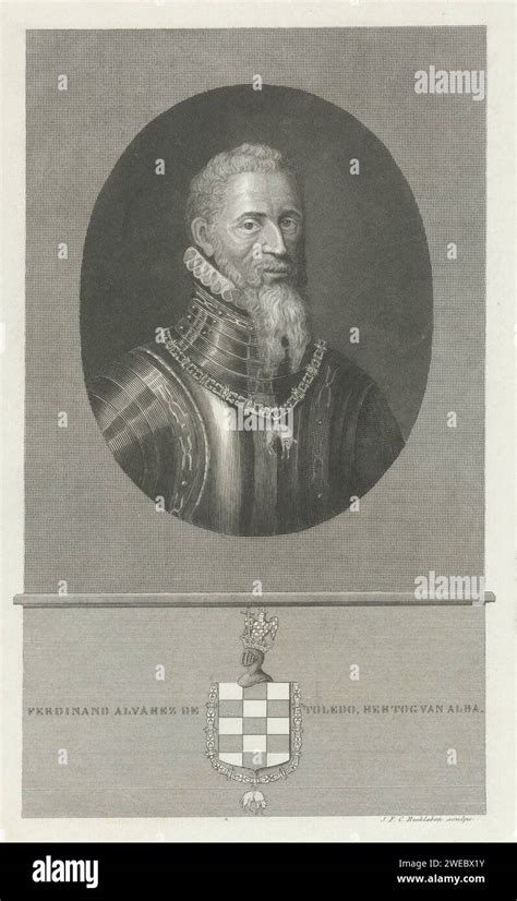 Portrait Of Ferdinand Alvarez De Toledo Duke Of Alva Anonymous After