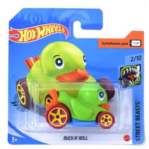 Hot Wheels Duck N Roll zöld kisautó 1 64 Mattel vásárlás a Játékshopban