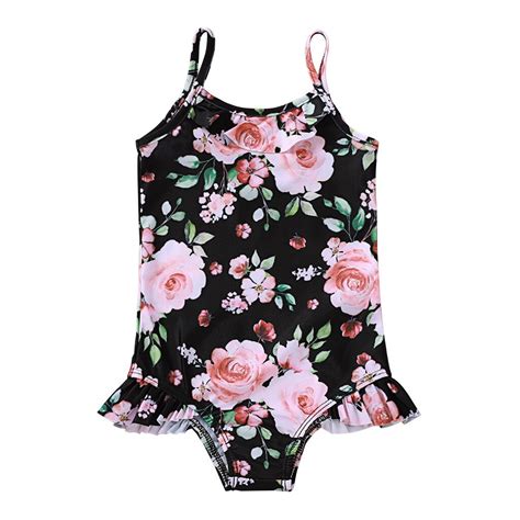 niño niños bebé niñas Bikini ropa de baño Floral t Grandado