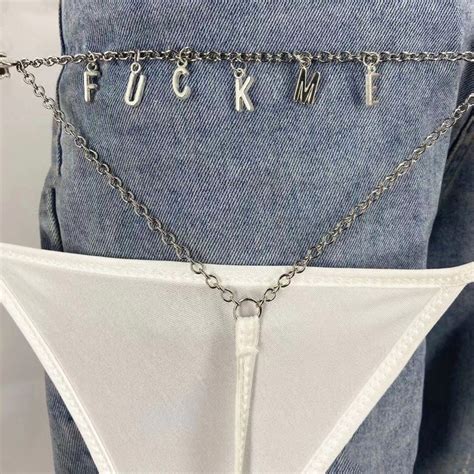 Personalised Sexy Thong FUCK ME Crystal Etsy