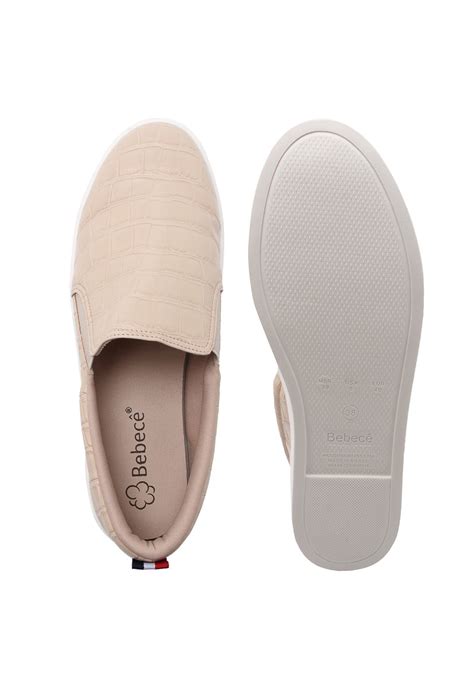 Slip On T Nis Bebec Croco Nude Compre Agora Dafiti Brasil