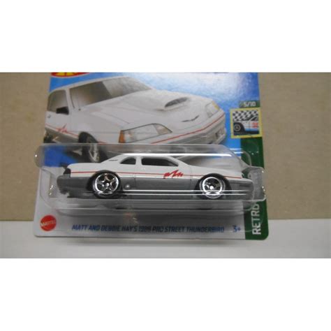 Ford Thunderbird Matt And Debbie Hays Retroracers Hot Wheels Bcn Stock Cars