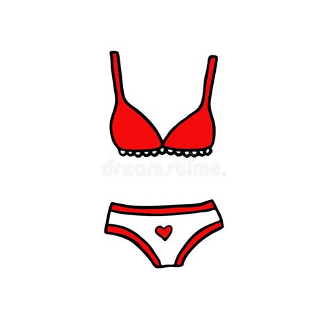 Lingerie Doodle Icon Stock Illustration Illustration Of Clothing